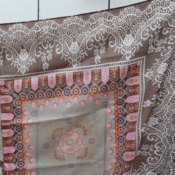 Johnny Was Silk Lace Scarf NWOT - Picture 4 of 8